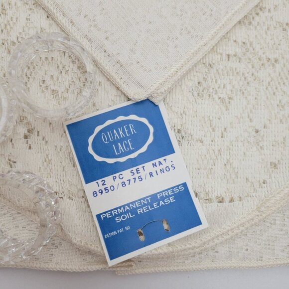 Quaker Lace vintage lace table set 12 pieces - Picture 4 of 13